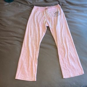 Juicy soft pink track pants!!!